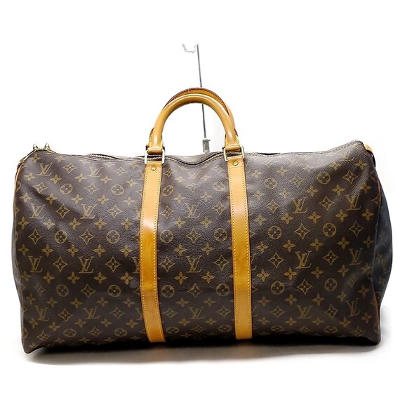 Louis Vuitton LV Boston Bag Keepall 55 Brown Monogram 799-070925 - Picture 1 of 9